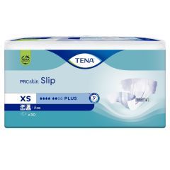 Tena Slip ProSkin, pieluchomajtki, plus, XS, 30 szt,(710473)