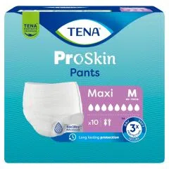 Tena Pants ProSkin Maxi, majtki chłonne, rozmiar M, 10 szt.