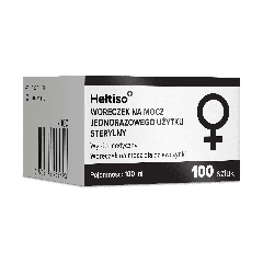 Heltiso Woreczek na mocz jednorazowego użytku sterylny dla dziewczynki,1 sztuka