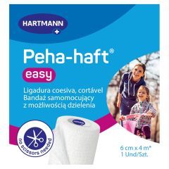 Bandaż samomocujący, Peha-haft easy,6cmx4m,1szt (300086)