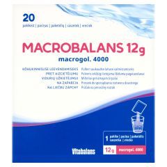 MacroBalans, prosz.d/sp.roztw.doustn.,12 g, 20 sasz.