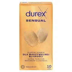 Durex Sensual, prezer, super cienkie,10 szt