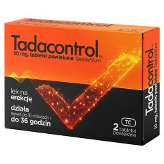 Tadacontrol, 10 mg, tabletki powlekane, 2 szt. 