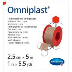 Przylepiec Omniplast, 5 m x 2,5 cm, 1 szt.