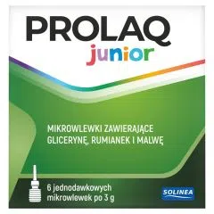 Prolaq Junior, mikrowlewka doodbytnicza, 3 g, 6 szt