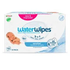 WaterWipes, chusteczki nawilżane dla noworodkó i niemowląt, 720 szt. (12x60)