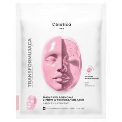 L&rsquo;biotica, Transformująca Maska kolagenowa z PDRN w mikrokapsułkach, 1 szt.