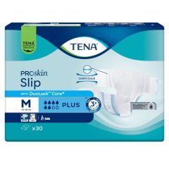 Tena Slip ProSkin, pieluchomajtki, plus, M, 30 szt,(710607)