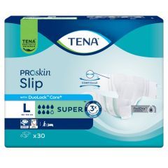 Tena Slip ProSkin, pieluchomajtki, super, L, 30 szt,(711404)