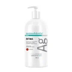 Nanobiotic Med Silver Intima Pielęgnacyjny antybakteryjny płyn do higieny intymnej 300 ml