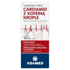 Cardiamid z kofeiną, krople doustne, 100 ml