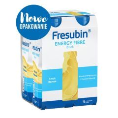 Fresubin Energy Fibre Drink,o sm.bananowym, 200 ml, 4 butel.