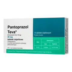 Pantoprazol Teva, 20mg,tabl.dojelit,(i.row),Delf,Wegry,14szt