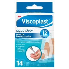 Viscoplast Aqua Clear, Plastry wodoszczelne, 14 szt.