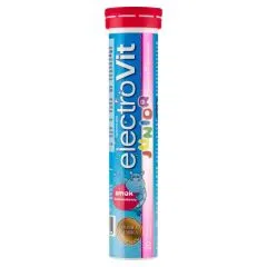 ElectroVit Junior, tabletki musujące, smak truskawkowy, 20 szt.
