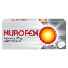 Nurofen, 200 mg, tabletki powlekane, 12 szt.