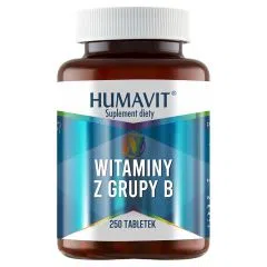 Humavit Witaminy z grupy B, tabletki, 250 szt. 