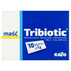 Tribiotic, maść, 1 g, 10 saszetek
