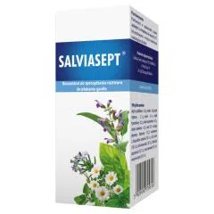 Salviasept, koncentrat do sporządzania roztworu do płukania gardła, 38 ml