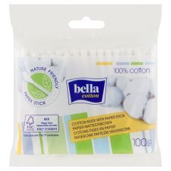 Bella, patyczki higieniczne, 100 szt. (folia)