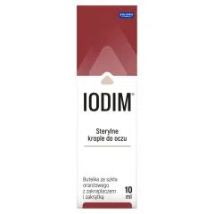 Iodim, krople do oczu, sterylne, 10 ml