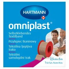 Omniplast, przylepiec, 5 m x 2,5 cm, 1 szt.