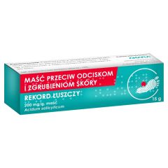 Maść na odciski, Rekord łuszczy, 15 g