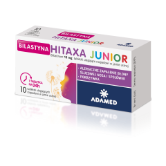 Bilastyna Hitaxa Junior, 10 mg,tabl.uleg.rozp.w j.ustn,10szt