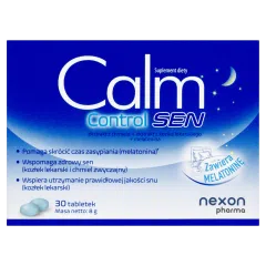 Nexon Pharma Calm Control Sen, tabletki, 30 szt.
