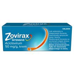 Zovirax Intensive, 50 mg / g, krem, 2 g