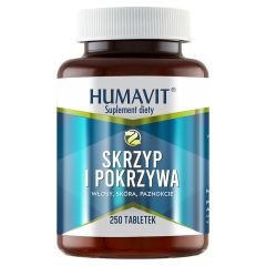 Humavit, skrzyp i pokrzywa, tabletki, 250 szt.
