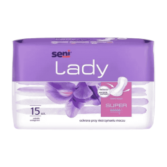 Seni Lady super, wkładki, urolog., 15szt
