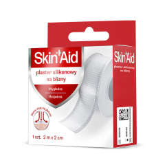 Skin Aid, Plaster Silikonowy Na Blizny, 2m X 2cm