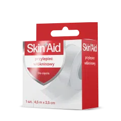 Skin Aid, Przylepiec Włókninowy, 4,5m X 2,5cm