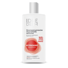 Ideepharm Ideederm, szampon, przeciw wypadaniu włosów, 300 ml