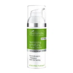Bielenda Acne Free ProExpert, normalizująco-matujący krem do twarzy, 50 ml