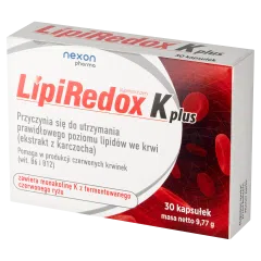 Nexon Pharma LipiRedox K plus, kapsułki, 30 szt.