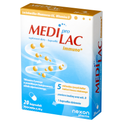 Nexon Pharma Mediprolac Immuno, kapsułki, 20 szt.