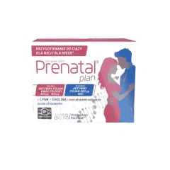 Prenatal Plan, kapsułki, 30 szt. PrenatalPrimo + 30 szt. NucleoxPrimo