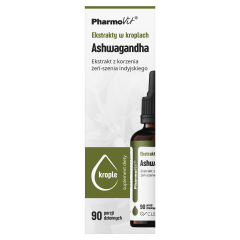 Ekstrakty w krop.Ashwagandha Clean label Pharmovit, 30 ml