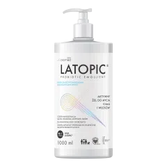 Latopic, żel do mycia ciała i włosów, 1000 ml