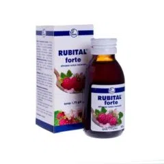 Rubital forte, 1,73 g/5 ml, syrop, 125 g