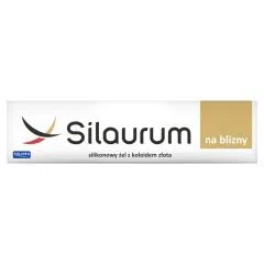 Silaurum, zel, na blizny, silikon.z nanokoloid.zlota, 15 ml