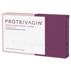 Protrivagin, kaps.dopochw.twarde, 6 szt