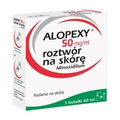 Alopexy, 5 %, roztw&oacute;r na sk&oacute;rę, 60 ml x 3 butelki PET