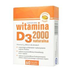 Witamina D3 2000, kapsułki miękkie, 60 szt.