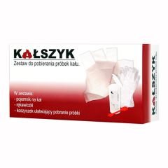 Kałszyk, zestaw do pobierania próbek kału, 1 szt.