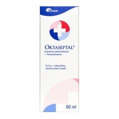 Oktaseptal, (0,10 g+2,00 g)/100 g, aerozol na sk&oacute;rę, 60 ml