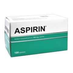 Aspirin, 500 mg, tabl.,(i.row),InPh,Litwa, 100 szt