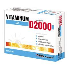 Vitaminum D2000 AMS, tabletki, 60 szt.